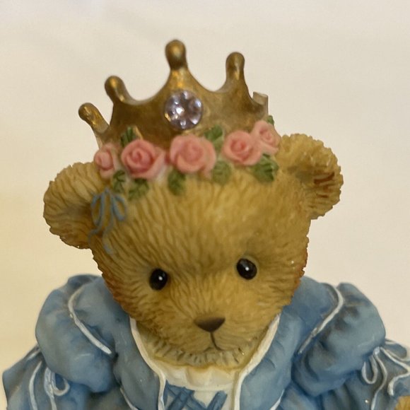 Cherished Teddies 4005842 2006 Avon Exclusive Cinderella Bear in Blue Dress 3" - Picture 8 of 9